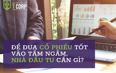 ĐỂ ĐƯA CỔ PHIẾU TỐT VÀO TẦM NGẮM, BẠN KHÔNG THỂ BỎ QUA NHỮNG ĐIỀU NÀY